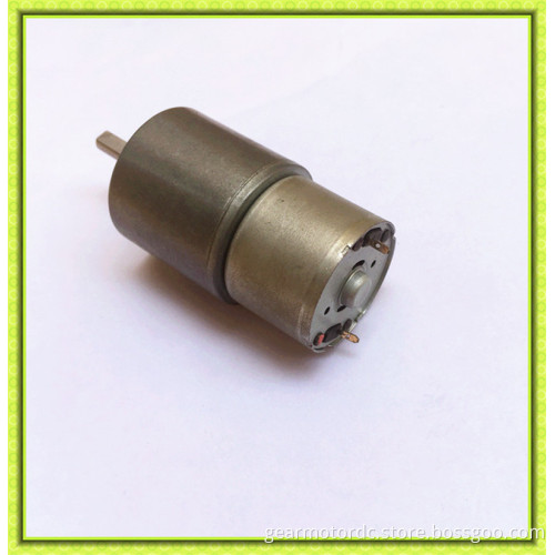 High precision 27mm diameter gearbox low noise reversible 24v dc motor 300rpm For Robot
